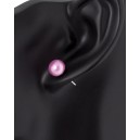 Ohrstecker Perle, 4 Farben zur Auswahl, 6mm