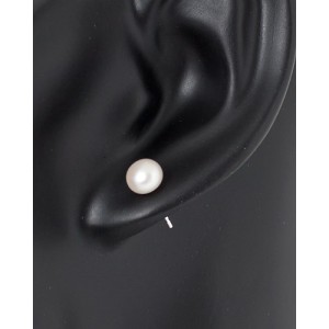 Ohrstecker Perle 6mm, 4 Farben zur Auswahl